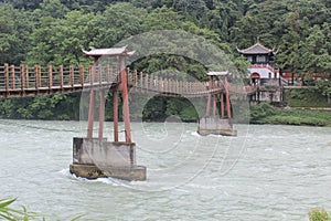 Bridge of Dujiangyan Irrigation System