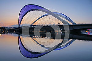 bridge dusk scenery