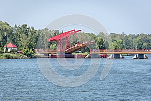Bridge in Dziwnow photo