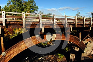 Bridge at Eagle River Falls