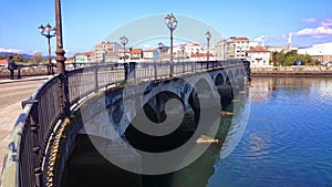Bridge `El Burgo` in Pontevedra photo