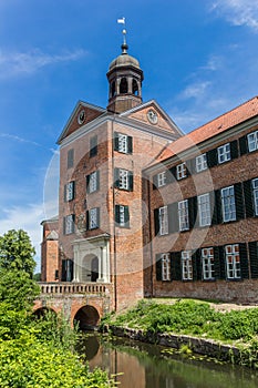 Bridge and entrance tower of the castle in Eutin