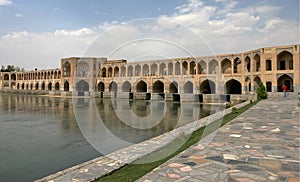 Bridge in Esfahan. Iran