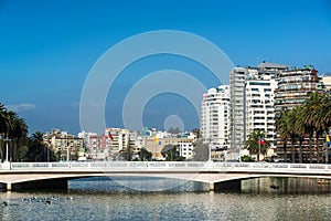 Bridge and Estuary in Vina del Mar