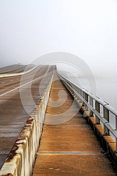 Bridge in Fog