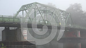 Bridge in Fog, Foggy, Smog, Air Pollution