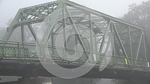 Bridge in Fog, Foggy, Smog, Air Pollution