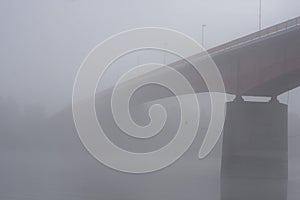 Bridge in the fog, Road to nowhere