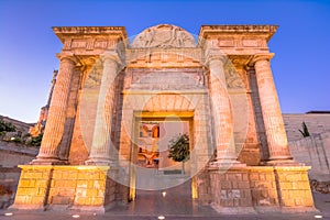 Bridge Gate in Cordoba, Spain photo