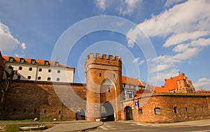 Bridge gate, Torun, Poland