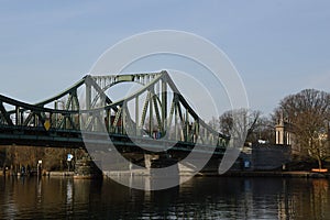 Bridge Glienicker Bruecke over the River Havel, Berlin / Potsdam