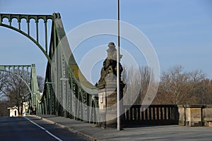 Bridge Glienicker Bruecke over the River Havel, Berlin / Potsdam