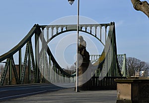 Bridge Glienicker Bruecke over the River Havel, Berlin / Potsdam