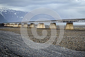 Bridge in Iceland photo
