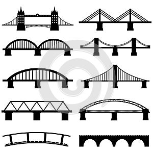 Bridge Icons Set photo