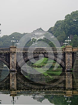 Bridge Imperial Palace Tokyo Japan