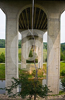 Bridge on interstate 80 near Cleveland, Ohio