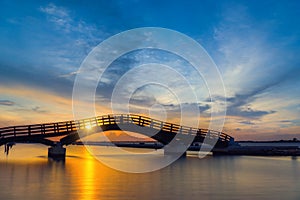 Bridge on the Ionian island of Lefkas