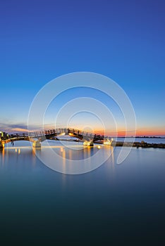 Bridge on the Ionian island of Lefkas