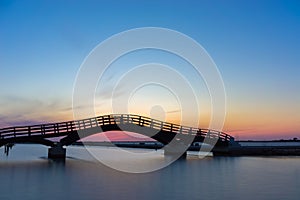 Bridge on the Ionian island of Lefkas