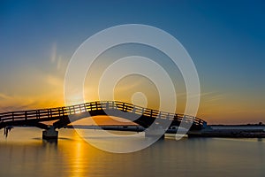 Bridge on the Ionian island of Lefkas