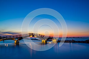 Bridge on the Ionian island of Lefkas