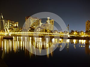 A bridge at kallang basin