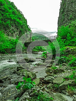 The bridge of the keys Sohodolului