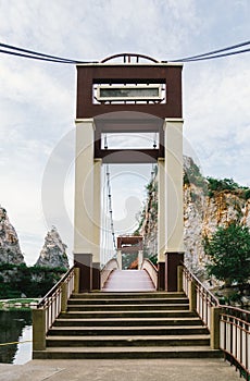 Bridge at Khao Ngu Stone Park