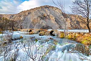 Bridge of Kuda Kudin most over river Krupa