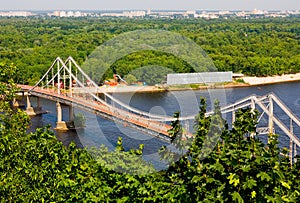 Bridge in Kyiv Ukraine