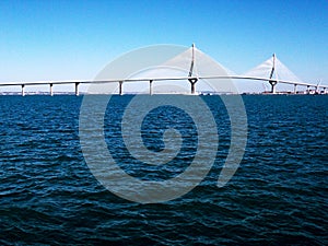 Bridge of La Constitucion, called La Pepa, in Cadiz