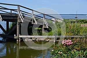 Bridge at the Lake Steinhuder Meer, Lower Saxony