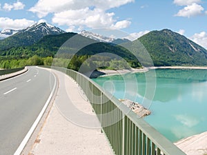 Bridge at Lake Sylvenstein