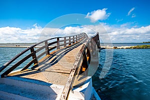 Bridge in Levkas city