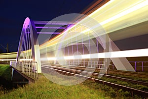 Bridge for light rail near Stuttgart photo