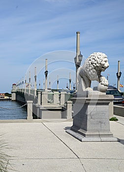 The Bridge of Lions in St Augustine.