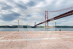 Bridge in Lisbon, Portugal