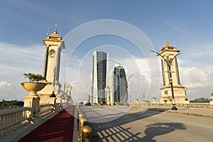 Bridge located in Putra Jaya Malaysia