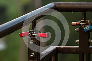 Bridge with locks.