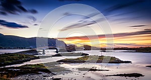 Bridge in Lofoten Islands photo