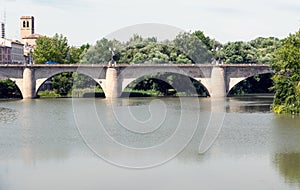 Bridge in LogroÃÂ±o photo