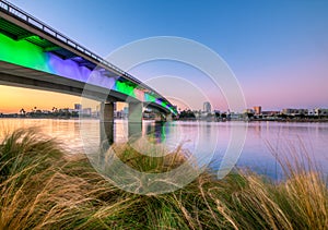 Bridge in Long Beach Harbor