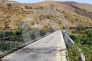 Bridge in madagascar, africa