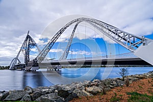 Bridge Matagarup . Perth West Australia .