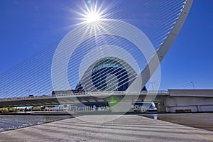 Bridge and Modern Architecture Under the Sun