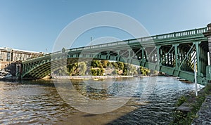 Bridge of the Motte Rouge in Nantes France