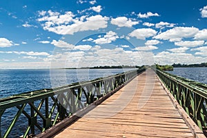 Bridge in Nature Reserve Esteros del Ibera