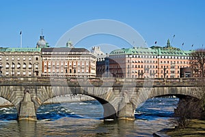 Bridge near Gamla Stan in Stockholm