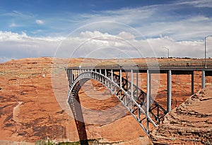 Bridge near Glen canyon dam